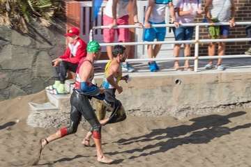 El XXVIII Triatlón de Salinetas-Telde (Foto Antonio Rico)